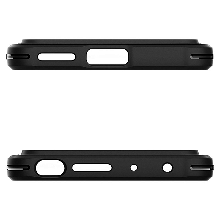 Чехол для Xiaomi Poco X4 Pro гелевый Spigen SGP Rugged Armor черный