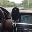 Держатель автомобильный на стекло, приборную панель или в решетку обдува с беспроводной зарядкой и сервоприводом Nova WUW-W10
