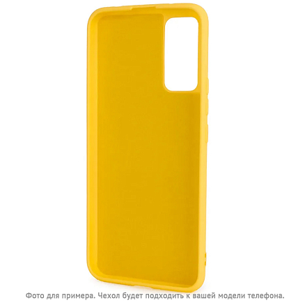 Чехол для Huawei P smart 2021 силиконовый CASE Cheap Liquid желтый