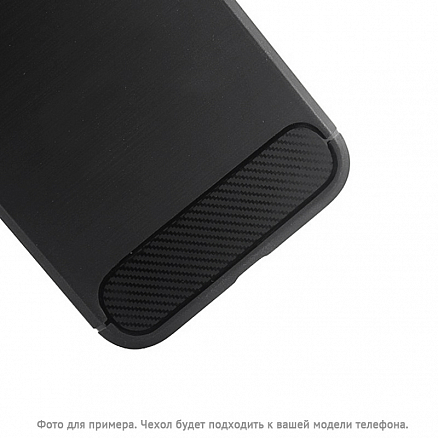 Чехол для Xiaomi Redmi 7 гелевый GreenGo Simple черный