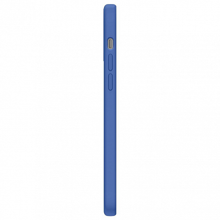 Чехол для iPhone 12 Pro Max силиконовый Spigen Cyrill Silicone синий