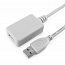 Кабель-удлинитель USB 2.0 (папа - мама) активный длина 4,8 м Cablexpert UAE-016 белый