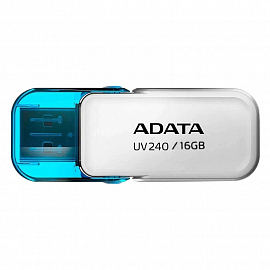 Флешка ADATA UV240 16GB USB 2.0 1 белая