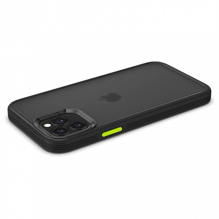 Чехол для iPhone 12 Pro Max гибридный Spigen Cyrill Color Brick прозрачно-черный