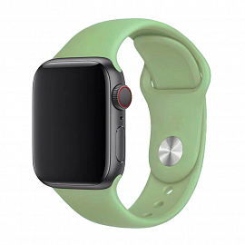 Ремешок-браслет для Apple Watch 42 и 44 мм силиконовый Nova Sport мятный