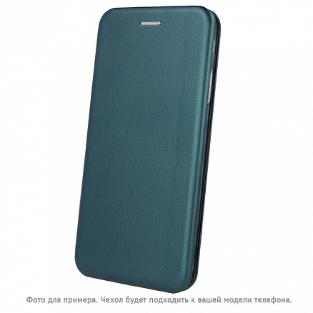Чехол для Samsung Galaxy A51 кожаный - книжка GreenGo Smart Diva зеленый