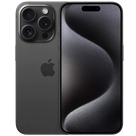 Смартфон Apple iPhone 15 Pro 256GB Dual sim черный титан