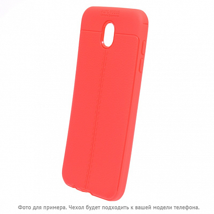 Чехол для OnePlus 5 гелевый Youleyuan Lichi Pattern красный
