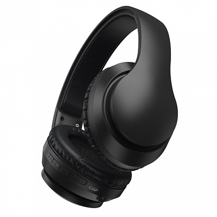 Наушники беспроводные Bluetooth Baseus Encok D07 полноразмерные с микрофоном черные