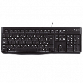 Клавиатура Logitech K120 черная