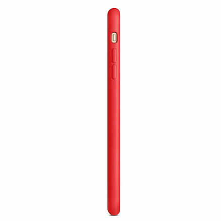 Чехол для iPhone 6 Plus, 6S Plus из натуральной кожи оригинальный Apple MKXG2ZM красный