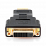Переходник HDMI - DVI-D (папа - мама) Cablexpert черный