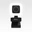 Веб-камера с высоким разрешением 1080p Ritmix RVC-220 бело-черная