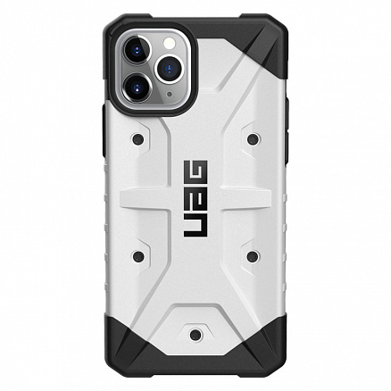 Чехол для iPhone 11 Pro гибридный для экстремальной защиты Urban Armor Gear UAG Pathfinder белый