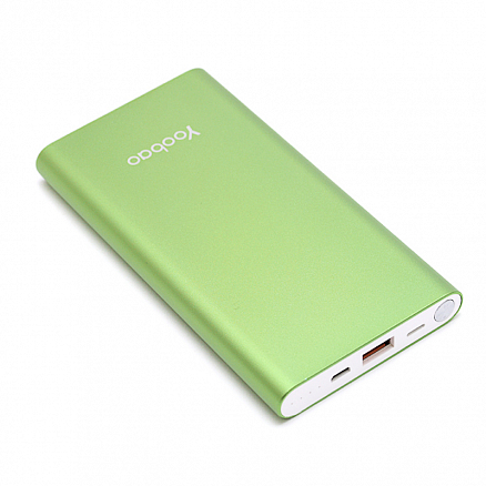 Внешний аккумулятор Yoobao Air 10000мАч (ток 2.1А) зеленый