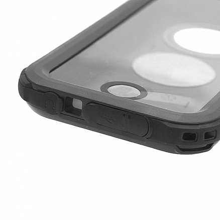 Чехол для iPhone 5S, SE водонепроницаемый Redpepper DOT+ Magnet черный