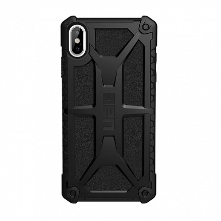 Чехол для iPhone XS Max гибридный для экстремальной защиты Urban Armor Gear UAG Monarch черный
