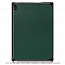 Чехол для Samsung Galaxy Tab S7 11.0 T870, T875, S8 11.0 кожаный Nova-06 темно-зеленый