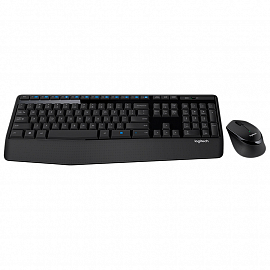 Клавиатура + мышь беспроводные Logitech MK345 черные