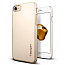 Чехол для iPhone 7 Plus, 8 Plus пластиковый тонкий Spigen SGP Thin Fit QNMP золотистый