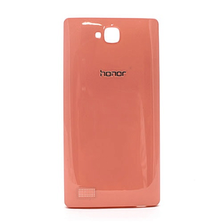 Задняя крышка для Honor 3C пластиковая розовая