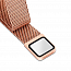Сменный браслет для Xiaomi Mi Band 2 миланское плетение золотистый