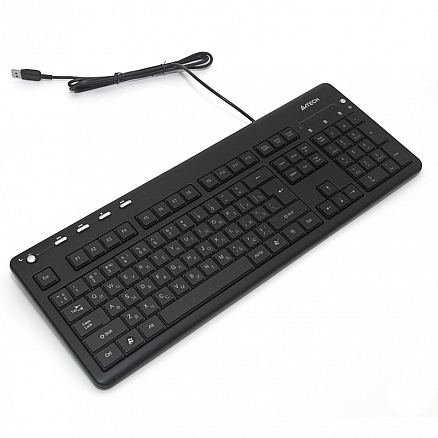 Клавиатура A4Tech KD-126 USB с подсветкой черная
