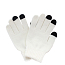 Перчатки трикотажные для емкостных дисплеев Greengo (Польша) N-04 белые