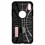 Чехол для iPhone XS Max гибридный тонкий Spigen SGP Slim Armor черно-розовый