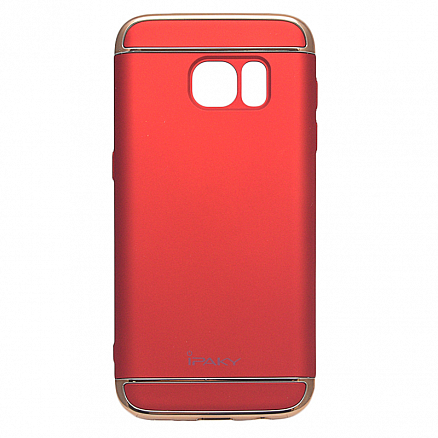 Чехол для Samsung Galaxy S7 пластиковый iPaky Plating красный