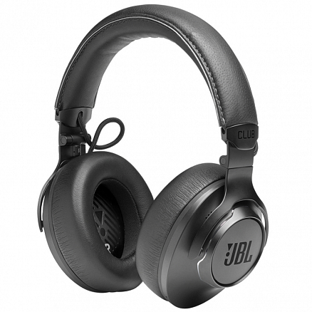 Наушники беспроводные Bluetooth JBL Club One полноразмерные с микрофоном и активным шумоподавлением черные
