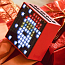 Портативная колонка Divoom Timebox Evo с диодным дисплеем красная