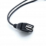 Переходник MicroUSB - USB хост OTG, MicroUSB (папа - мама, мама) с кабелем