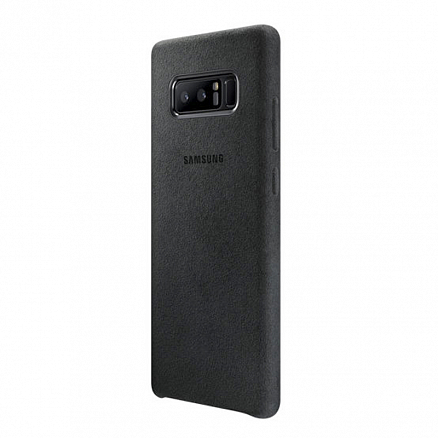 Чехол для Samsung Galaxy Note 8 оригинальный Alcantara Cover EF-XN950ABEG черный