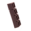 Корпус для USB флэшки силиконовый Matryoshka Drive - Плитка шоколада RQ-295