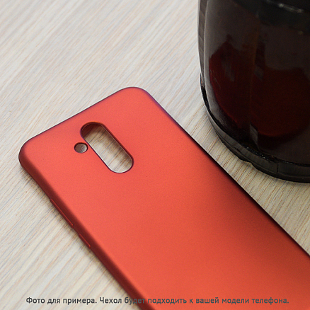 Чехол для Nokia 6.1 Plus (X6 2018) гелевый CN красный