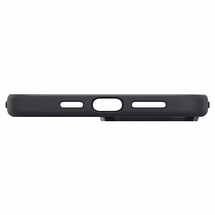 Чехол для iPhone 13 Pro Max силиконовый Spigen Silicone Fit черный