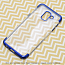 Чехол для Samsung Galaxy A6 (2018) гелевый GreenGo Plating Soft прозрачно-синий