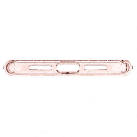 Чехол для iPhone XR гелевый с блестками Spigen SGP Liquid Crystal Glitter прозрачный розовый