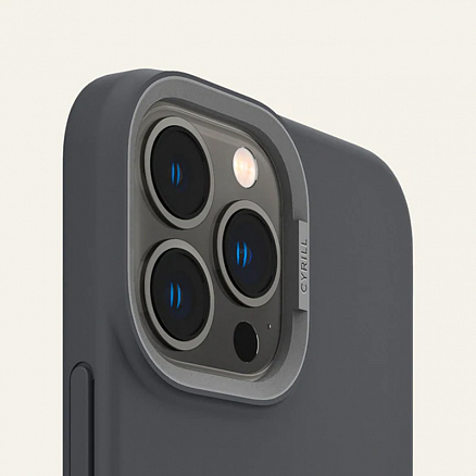 Чехол для iPhone 13 Pro Max гелевый Spigen Cyrill Palette Color Brick серый