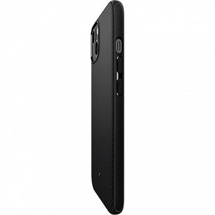 Чехол для iPhone 13 гелевый Spigen Core Armor Magsafe матовый черный