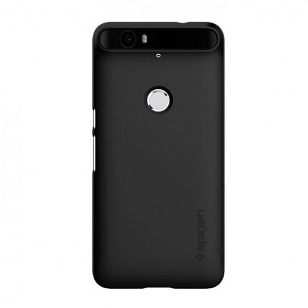 Чехол для Huawei Nexus 6P пластиковый тонкий Spigen SGP Thin Fit черный