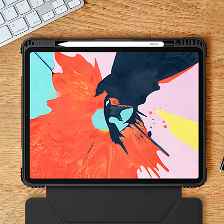 Чехол для iPad Pro 12.9 2018 гибридный Nillkin Bumper черный