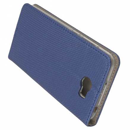 Чехол для Huawei P20 Lite, Nova 3e кожаный - книжка GreenGo Smart Magnet темно-синий