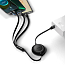 Кабель USB - MicroUSB, Lightning, Type-C для зарядки 1,1 м 3.5А плоский Baseus Bright Mirror черный