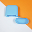 Чехол для наушников AirPods силиконовый WiWU iGlove голубой