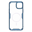 Чехол для iPhone 15 гибридный Nillkin Nature TPU Pro Magsafe прозрачно-синий