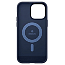 Чехол для iPhone 14 Pro Max гибридный Spigen Caseology Parallax MagSafe синий