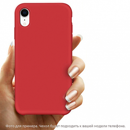 Чехол для Huawei Mate 20 Pro силиконовый Soft красный