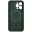 Чехол для iPhone 15 Pro Max гибридный Nillkin LensWing MagSafe зеленый